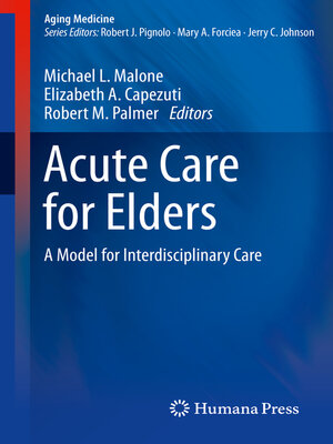 cover image of Acute Care for Elders